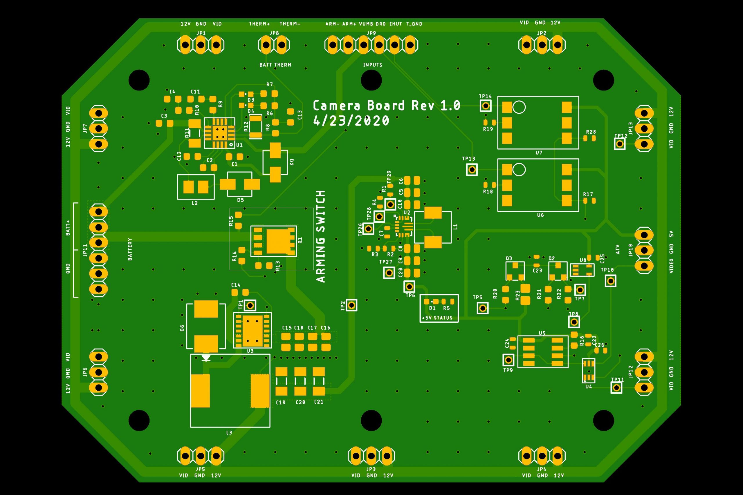 Camera Control Board